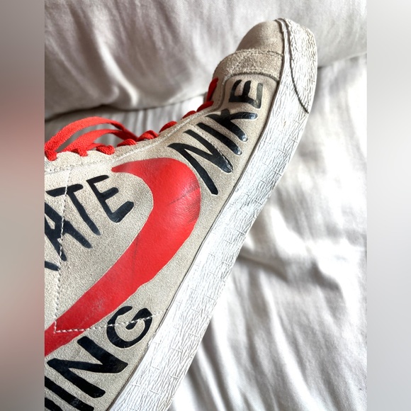 Nike SB Blazer Premium SE Mens Geoff McFetridge 2015 Sneakers - Picture 7 of 10